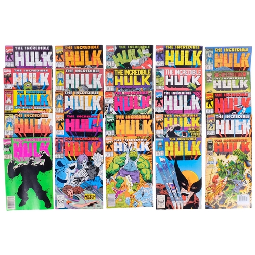 Marvel Comics, The Incredible Hulk, 50 various issues