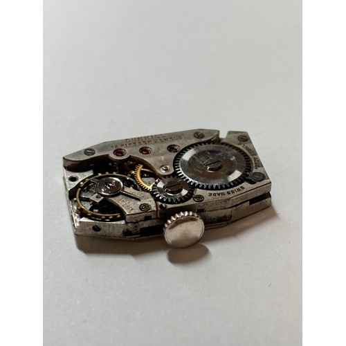 1030 - DUNHILL - an Art Deco silver and black enamel combination pocket lighter and watch, circa 1930, roun... 
