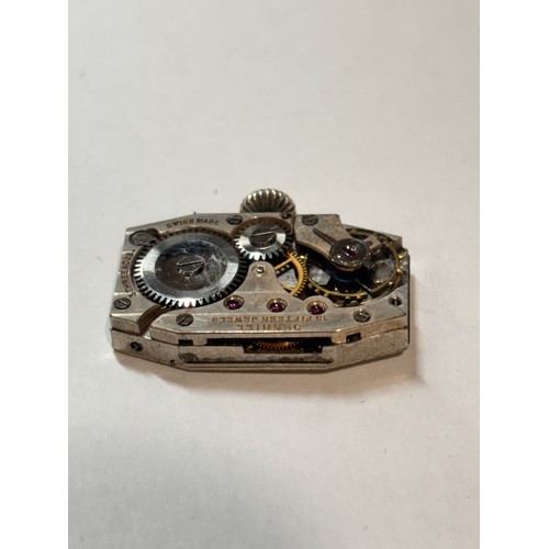 1030 - DUNHILL - an Art Deco silver and black enamel combination pocket lighter and watch, circa 1930, roun... 