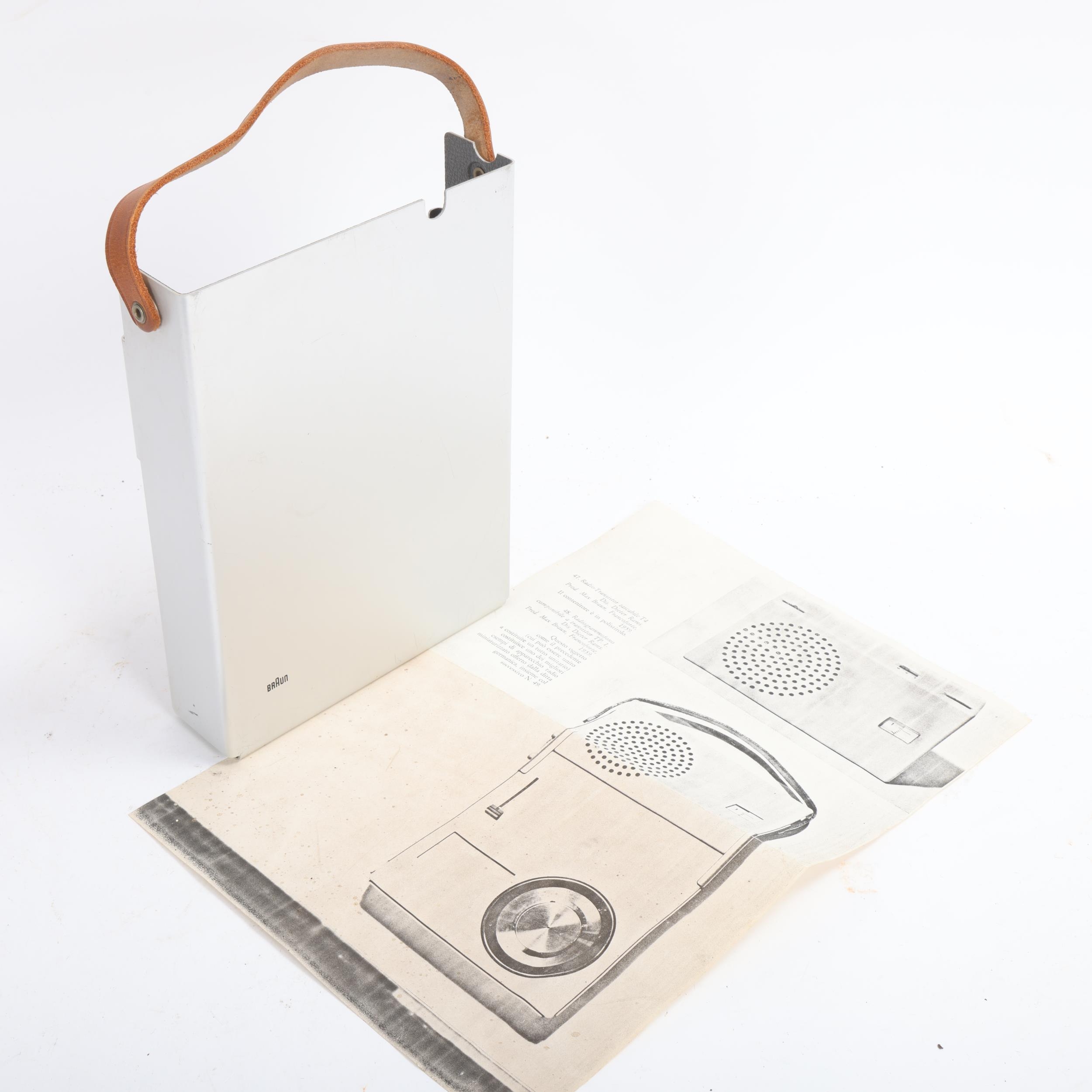 DIETER RAMS for Braun, Germany, a rare 7
