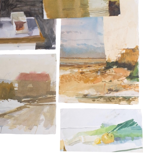 Roger Coleman (born 1930), small group of watercolours, including ...