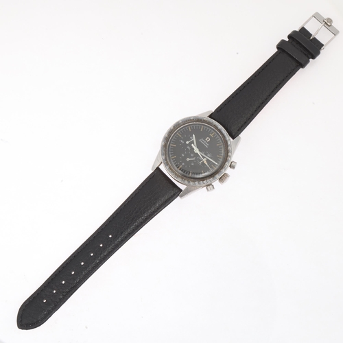1000 - OMEGA - a stainless steel Speedmaster Pre-Moon 'Ed White' mechanical chronograph wristwatch, ref. 10... 