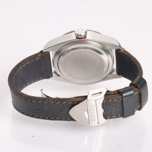 1006 - TUDOR - a stainless steel Heritage Black Bay automatic wristwatch, ref. 79230R, circa 2019, black di... 