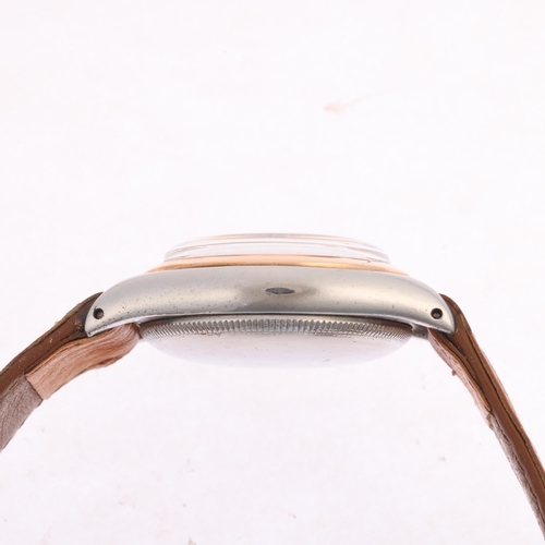 1007 - ROLEX - a Vintage bi-metal Oyster Perpetual 'Bubbleback' automatic chronometer wristwatch, ref. 5010... 