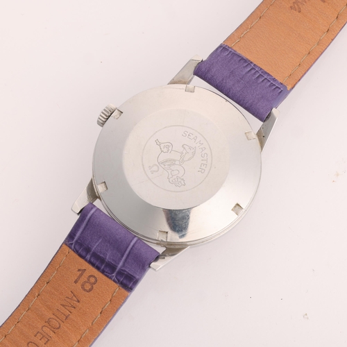 1021 - OMEGA - a Vintage stainless steel Seamaster mechanical wristwatch, ref. 135.003-62-SC, circa 1963, a... 