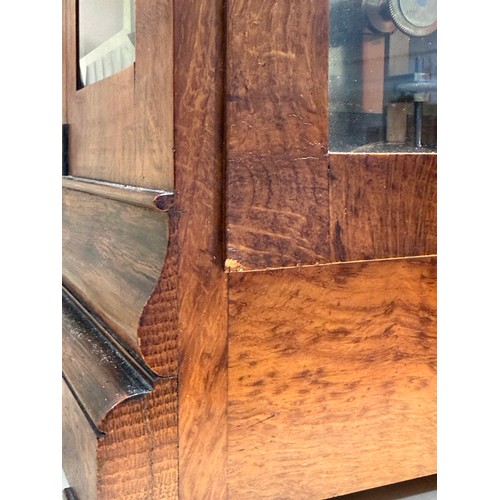 59 - An Edwardian timepiece, by A J Barnsdale of London, 8-day brass chain-driven single fusee movement, ... 