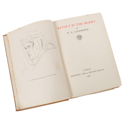 296 - LAWRENCE OF ARABIA - Revolt In The Desert by T E Lawrence, the abridgements to Seven Pillars Of Wisd... 
