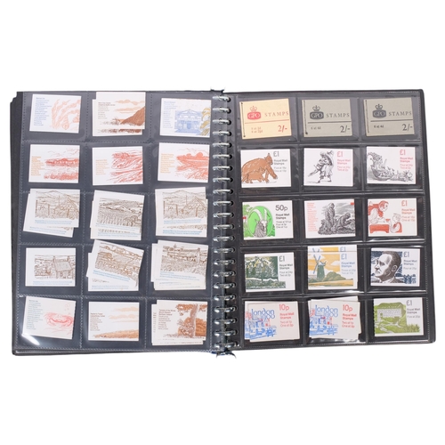 297 - A collector's folder containing a wide variety of stamps, including collector's folders by Royal Mai... 