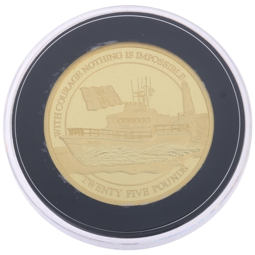12 - The Official 2021 Royal National Lifeboat Institution Ten Ounce Gold Proof Coin, Harrington & Byrne,... 