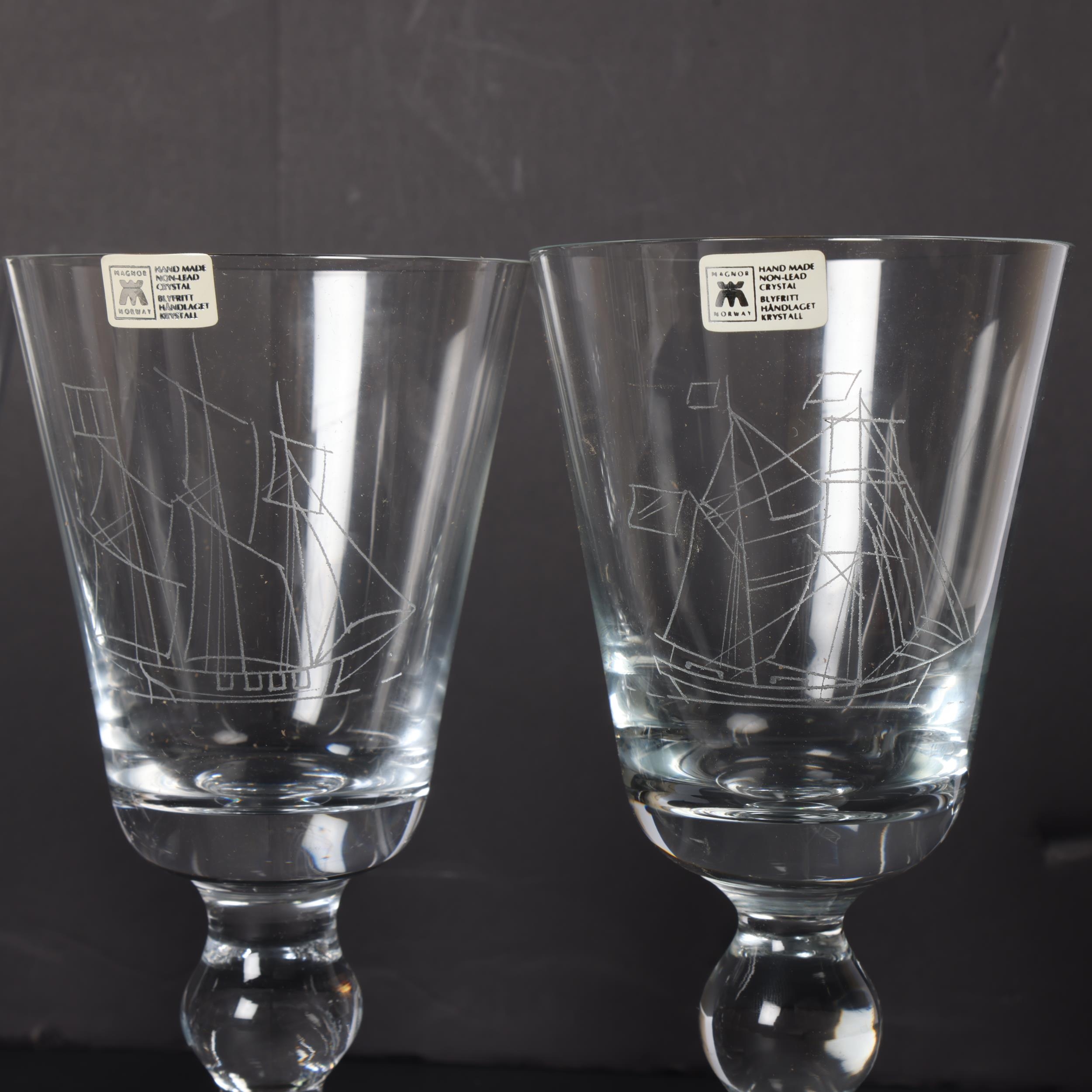 A set of 4 mid century 