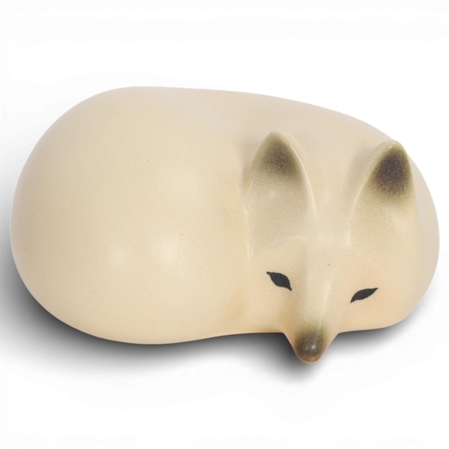 LISA LARSON for Gustavsberg (Sweden), an Arctic Fox, designed 1978