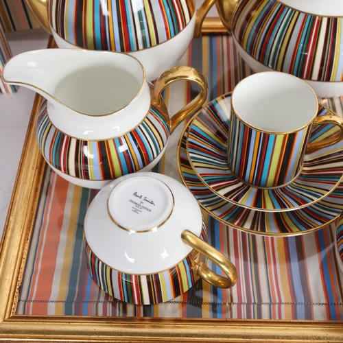 PAUL SMITH for Thomas Goode, a bone china part tea and coffee set