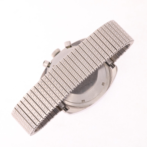 1001 - OMEGA - a Vintage stainless steel Seamaster mechanical chronograph wristwatch, ref. 145.029, circa 1... 