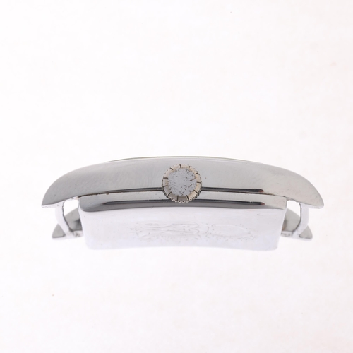 5 - ROLCO (ROLEX SUBSIDIARY BRAND) - a Vintage chrome plated mechanical wristwatch head, circa 1930s, si... 