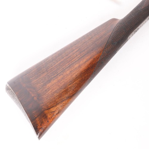 79 - Annie Oakley’s “Rifle Queen” Presentation Engraved Daw’s 408 Pin-Fire Smooth Bore Target Gun - 

Cra... 