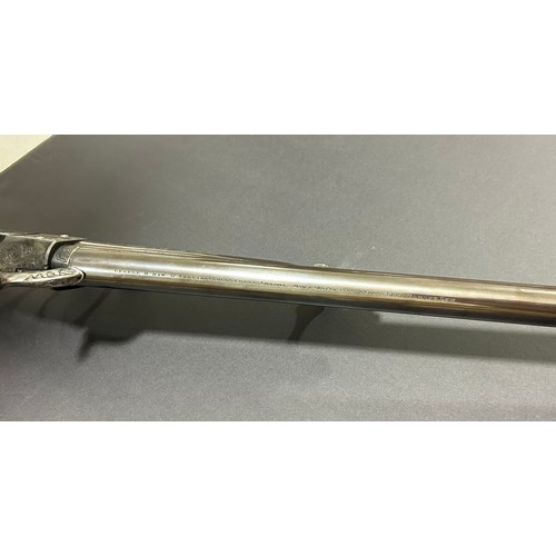 79 - Annie Oakley’s “Rifle Queen” Presentation Engraved Daw’s 408 Pin-Fire Smooth Bore Target Gun - 

Cra... 