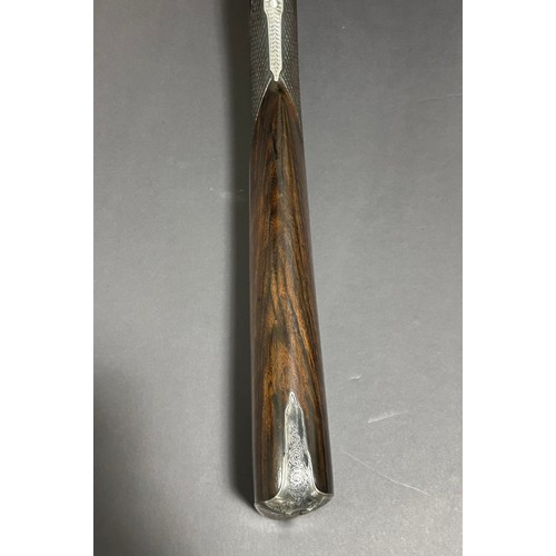 79 - Annie Oakley’s “Rifle Queen” Presentation Engraved Daw’s 408 Pin-Fire Smooth Bore Target Gun - 

Cra... 