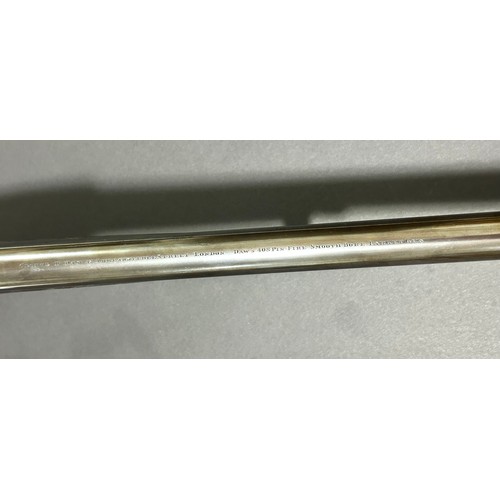 79 - Annie Oakley’s “Rifle Queen” Presentation Engraved Daw’s 408 Pin-Fire Smooth Bore Target Gun - 

Cra... 