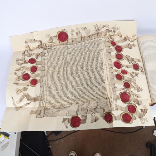 102 - Two hardback volumes of the Reports from the Commissioners appointed by His Majesty to execute measu... 