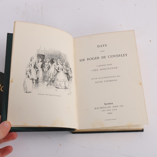 103 - Washington Irving, Bracebridge Hall  London, Macmillan and Co, London 1877, illustrated by R.Caldeco... 