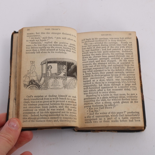 105 - 2 early 19th century miniature books, Pictures of Roman History designed by Alfred Mills 1809, and C... 