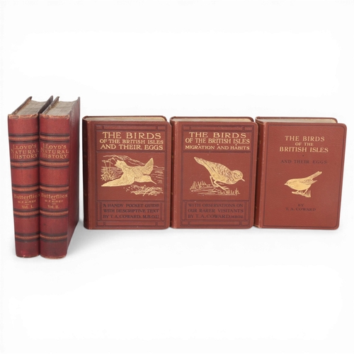 109 - Lloyd's Natural History - Butterflies by W.F. Kirby in two volumes, Edward Lloyd Ltd 1986, together ... 