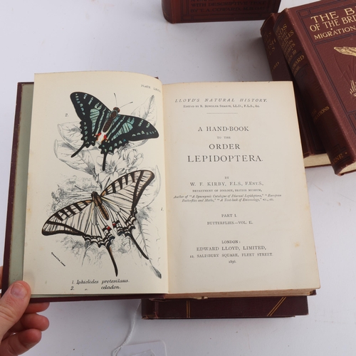 109 - Lloyd's Natural History - Butterflies by W.F. Kirby in two volumes, Edward Lloyd Ltd 1986, together ... 