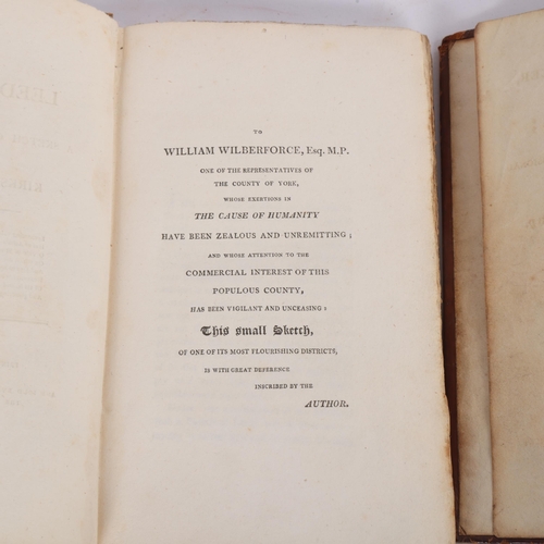 110 - Yorkshire Interest - two volumes History Directory and Gazetteer of the County of York, 1822/23, tog... 