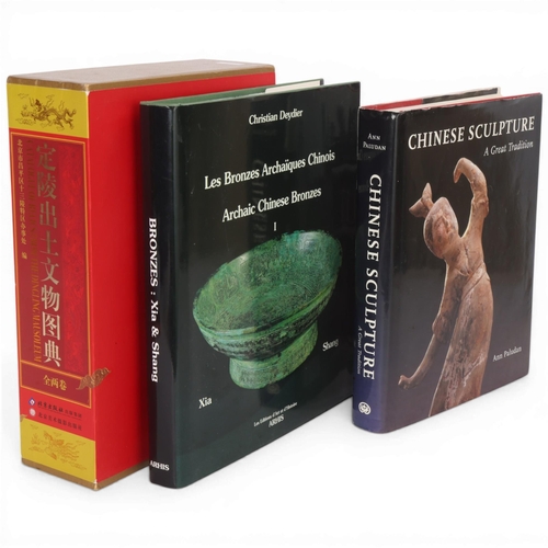 199 - 3 Asian Art hardback reference books including Catalogue of Relics from the Dingling Mausoleum (2 vo... 