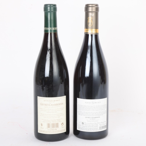 65 - 2 bottles of Gevrey-Chambertin red wine, 2010 Antonin Rodet and 2020 Albert Bichot Les Murots, Domai... 