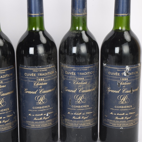 69 - 11 bottles 1994 Chateau du Grand Caumont Cuvée Tradition Corbières 750ml, 12% vol