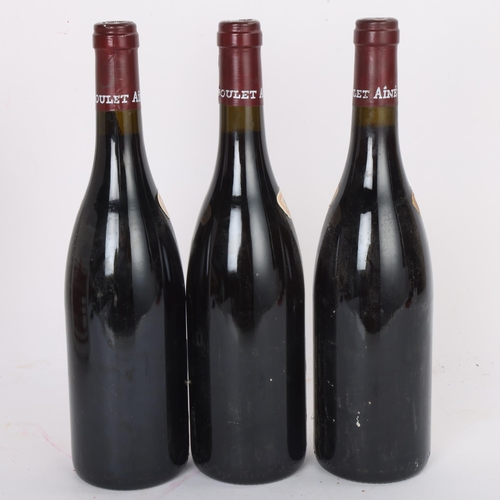 71 - 3 bottles 2001 Millesime Crozes Hermitage Les Jalets, Paul Jaboulet Ainee, 750ml,