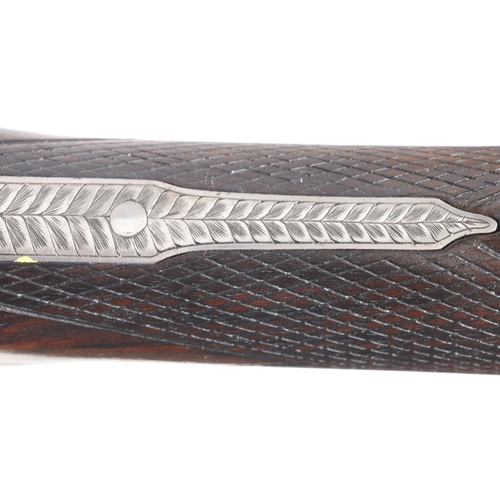 79 - Annie Oakley’s “Rifle Queen” Presentation Engraved Daw’s 408 Pin-Fire Smooth Bore Target Gun - 

Cra... 