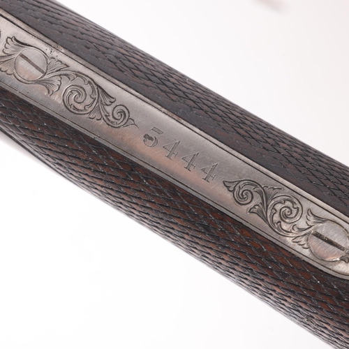 79 - Annie Oakley’s “Rifle Queen” Presentation Engraved Daw’s 408 Pin-Fire Smooth Bore Target Gun - 

Cra... 