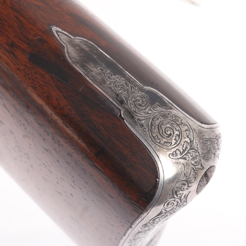 79 - Annie Oakley’s “Rifle Queen” Presentation Engraved Daw’s 408 Pin-Fire Smooth Bore Target Gun - 

Cra... 