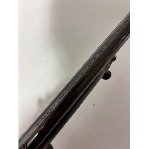 79 - Annie Oakley’s “Rifle Queen” Presentation Engraved Daw’s 408 Pin-Fire Smooth Bore Target Gun - 

Cra... 