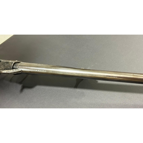 79 - Annie Oakley’s “Rifle Queen” Presentation Engraved Daw’s 408 Pin-Fire Smooth Bore Target Gun - 

Cra... 