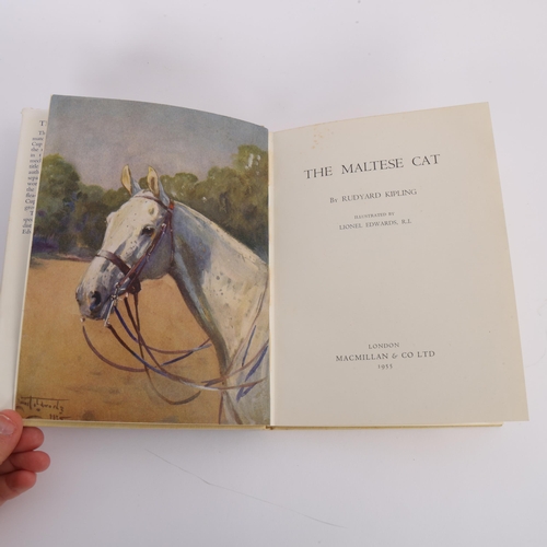 91 - Rudyard Kipling - 7 books including Thy Servant A Dog, 2 copies both MacMillan, London, 1930, one wi... 