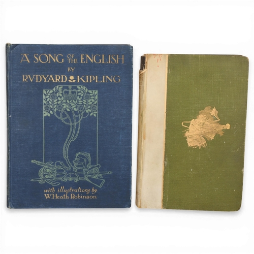 94 - Rudyard Kipling, A Song of the English, Hodder & Stoughton, London, illustrations by W.Heath Robinso... 