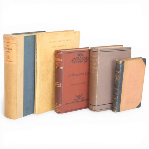 97 - 5 books inclucing The Inquisitor by Hugh Walpole, signed 1st edition 1935, Soames and the Flag by Jo... 