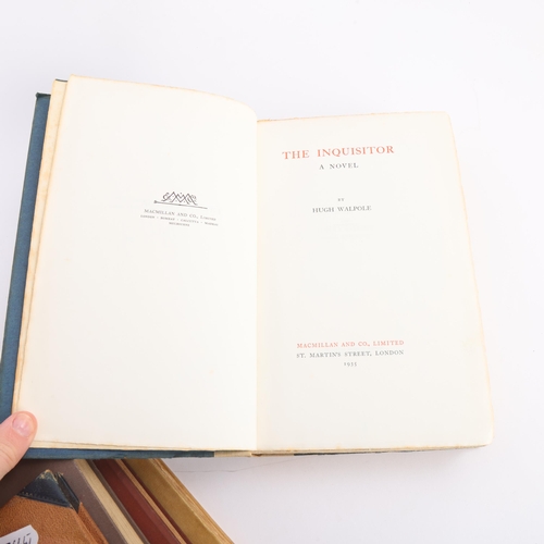 97 - 5 books inclucing The Inquisitor by Hugh Walpole, signed 1st edition 1935, Soames and the Flag by Jo... 