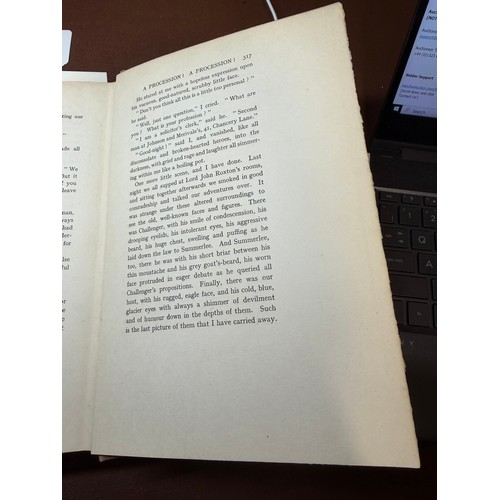 111A - The Lost World, by Arthur Conan Doyle, pub. Henry Frowde, Hodder and Stoughton, n.d. 1914?. The firs... 