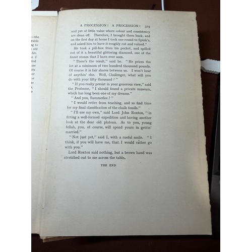 111A - The Lost World, by Arthur Conan Doyle, pub. Henry Frowde, Hodder and Stoughton, n.d. 1914?. The firs... 