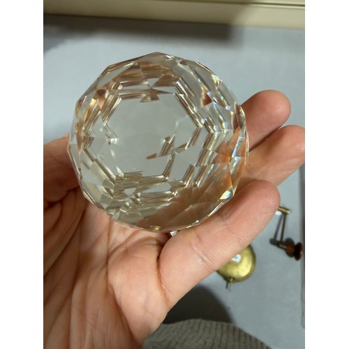 61 - A Victorian oak tantalus with 3 square cut-glass decanters, fold-out lids enclosing 3 liqueur glasse... 