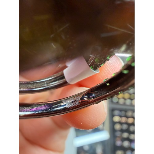 106 - BOUCHERON - a 'Masy, The Chameleon' ring, realistically modelled as a colourful chameleon, the tail ... 