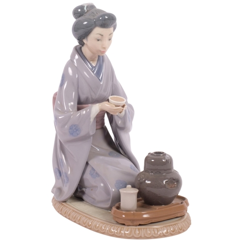 131 - Lladro porcelain figure, August Moon, model 5122, H22cm