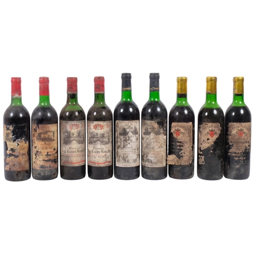 150 - 9 bottles of Vintage red wine