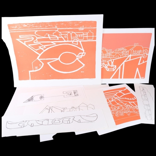 154 - A collection of various Stan Rosenthal limited edition prints, each signed lower right