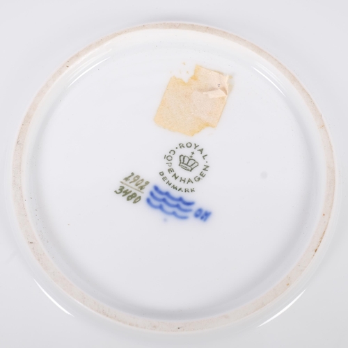 170 - Royal Copenhagen porcelain bowl, decorated with sailing boats, pattern no. 2902, diameter 30cm