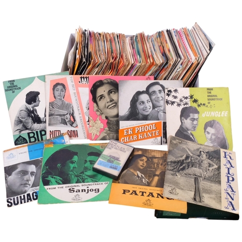 172 - A quantity of 45rpm singles, mainly 1960s and '70s, and several Indian cinema records